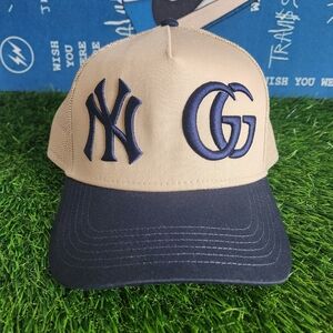 Bravest Studios Navy and Tan Cap